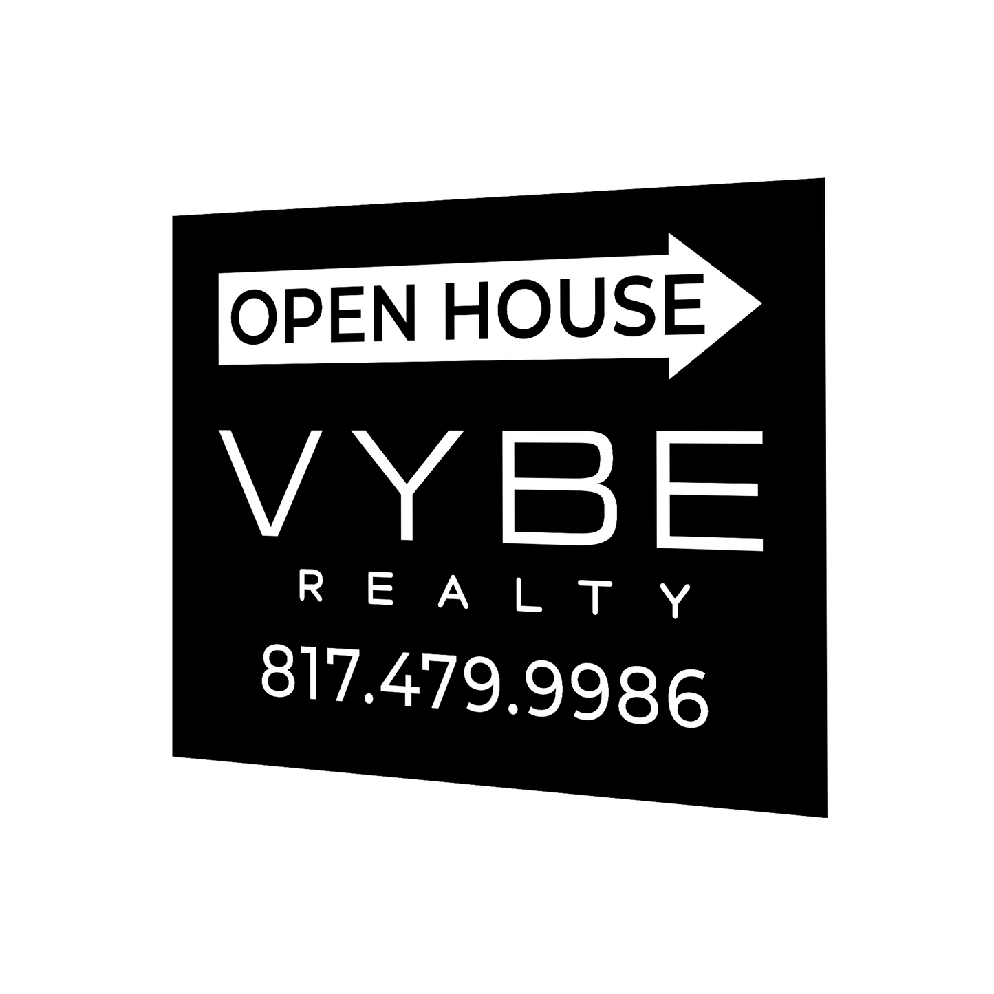 Open House Sign