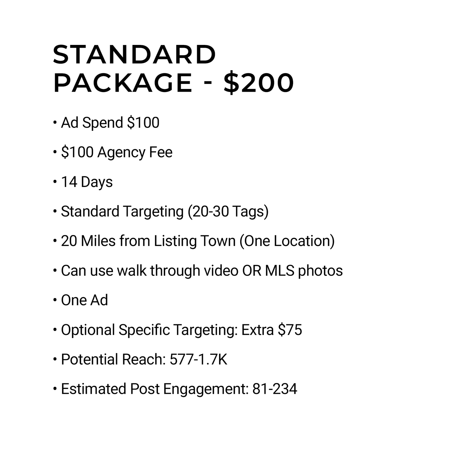 Ad Packages